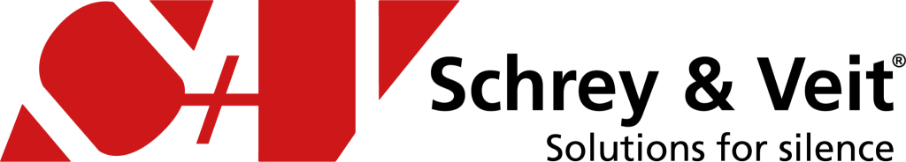 Logo von Schrey & Veit, deutsches Bau- und Infrastrukturunternehmen, Partner von GERMACORE